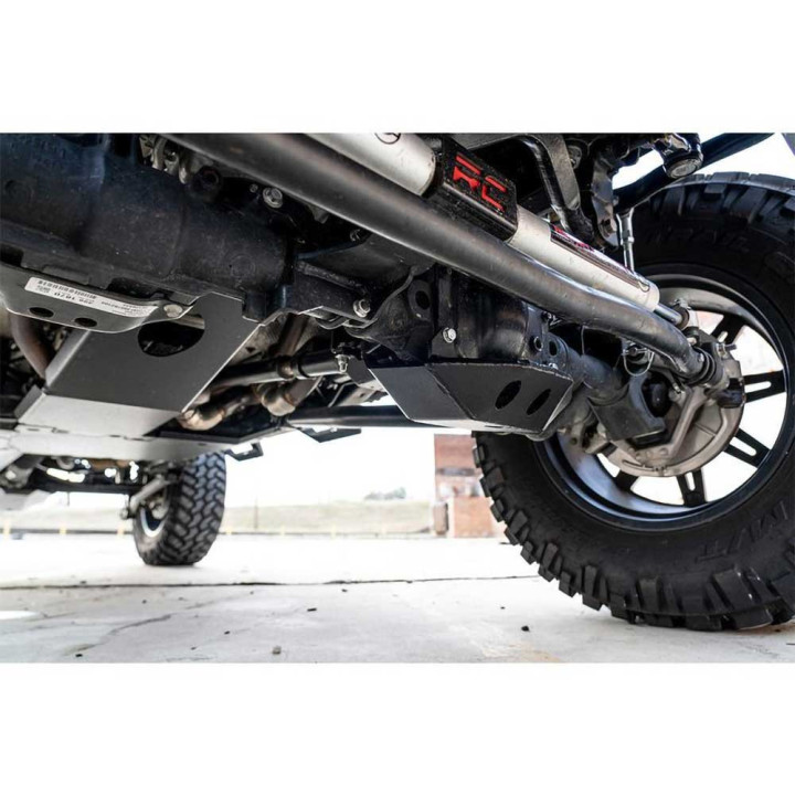 Front Differential Skid Plate M186, Rough Country, Jeep Wrangler 2018 - Present - EDK.ro