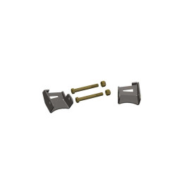 Rear Lower Control Arm Axle Skidplates, Barnes 4WD, Jeep Wrangler 2018 - Present - EDK.ro