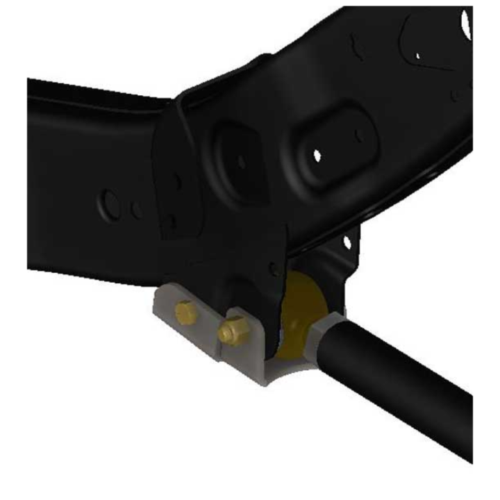 Plăci de Protecție pentru Cadrul Brațului de Control Inferior Spate, Barnes 4WD, Jeep Wrangler 2018 - Prezent - EDK.ro