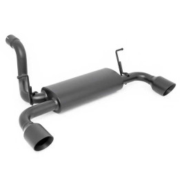 Dual Performance Exhaust Black, Rough Country, Jeep Wrangler 2018 - Present - EDK.ro
