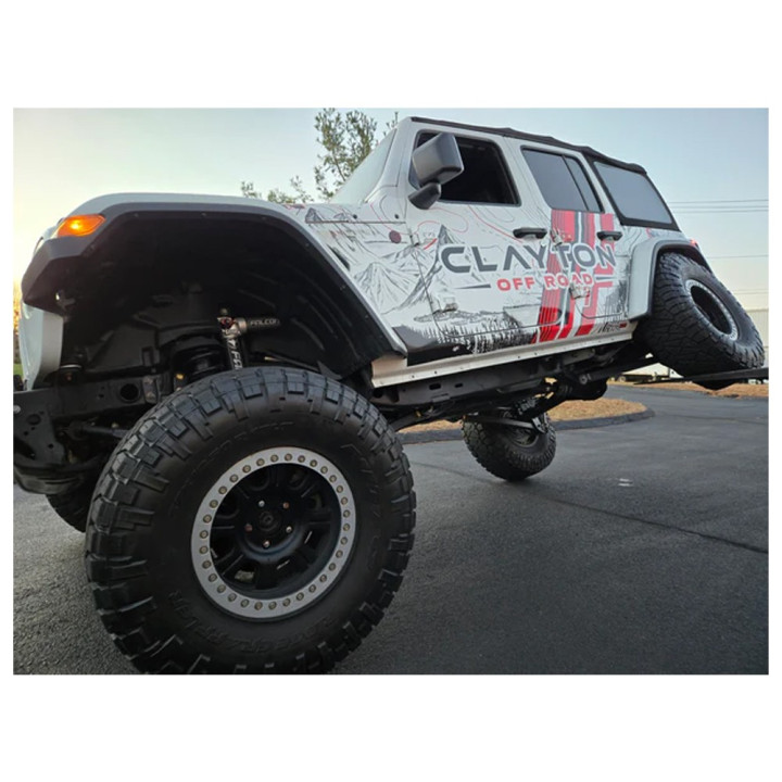 Conductă de Frână Spate, Clayton Off Road Lift 0-5 Inch, Jeep Wrangler 2018 - Prezent - EDK.ro
