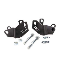 Rear Lower Control Arm Skid Plate Kit, Rough Country, Jeep Wrangler 2018 - Present - EDK.ro