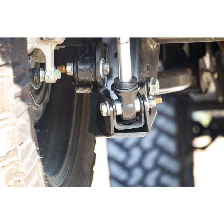 Rear Lower Control Arm Skid Plate Kit, Rough Country, Jeep Wrangler 2018 - Present - EDK.ro