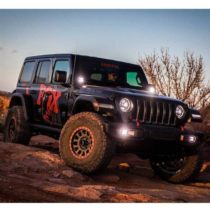 Amortizor Spate Nitro, FOX Factory Performance 2.0 IFP Rezervor Lift 2-3 Inch, Jeep Wrangler 2018 - Prezent - EDK.ro