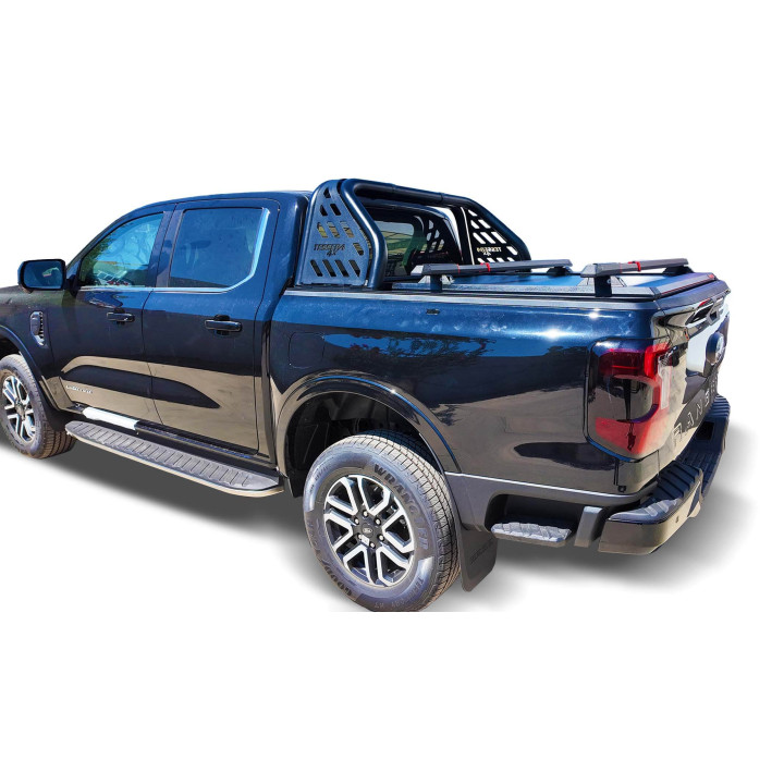 Electronically Assisted Roll Top Tonneau Bed Cover, Tessera 4x4 Roll+, Ford Ranger Limited Double Cab 2023 - Present - EDK.ro