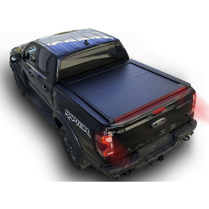 Electronically Assisted Roll Top Tonneau Bed Cover, Tessera 4x4 Roll+, Ford Ranger Raptor Double Cab 2023 - Present - EDK.ro