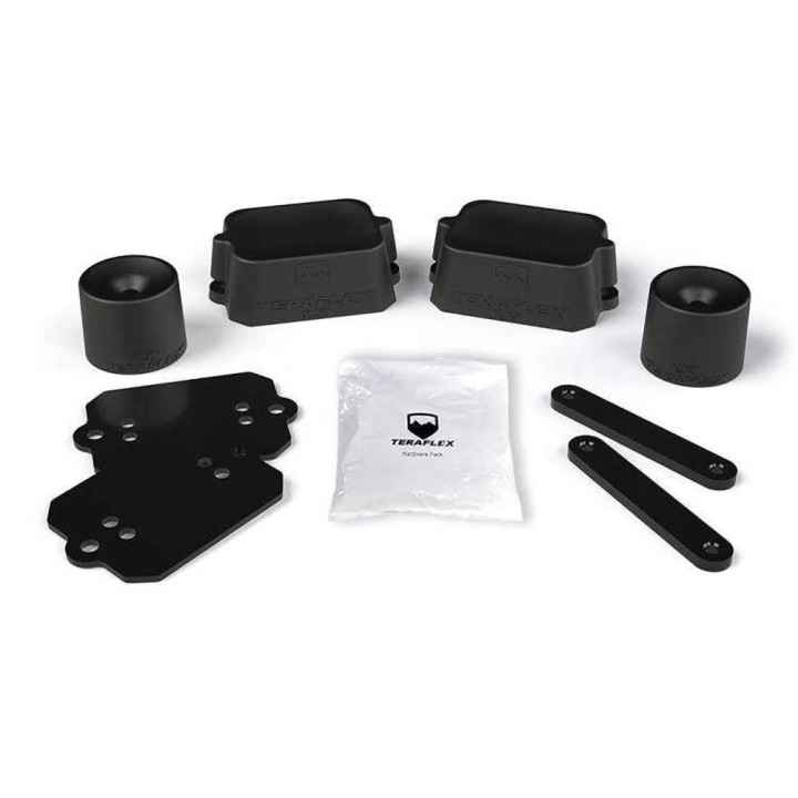 Bump Stop Strike Pad Extension Kit 2 Inch, TeraFlex, Jeep Wrangler 2018 - Present - EDK.ro