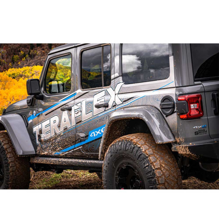 Bump Stop Strike Pad Shim Kit 0.5 Inch, TeraFlex, Jeep Wrangler 2018 - Present - EDK.ro
