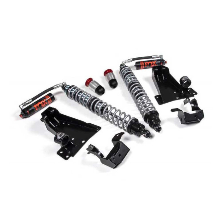 Front Nitro Coilovers Fox with Conversion Kit, JKS Reservoir DSC Lift 3.5-5 Inch, Jeep Wrangler 2018 - Present - EDK.ro
