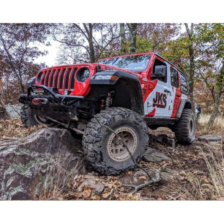 Front Nitro Coilovers Fox with Conversion Kit, JKS Reservoir DSC Lift 2-5 Inch, Jeep Wrangler 2018 - Present - EDK.ro