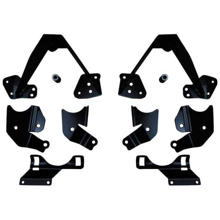 Rear Coilover Shock Brackets, Skyjacker Lift 4.5-6 Inch, Jeep Wrangler 2018 - Present - EDK.ro