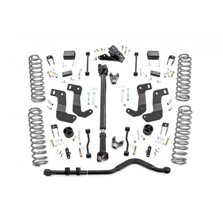 Lift Kit, Rough Country JL 392 Lift 3.5 Inch, Jeep Wrangler 2018 - Present - EDK.ro