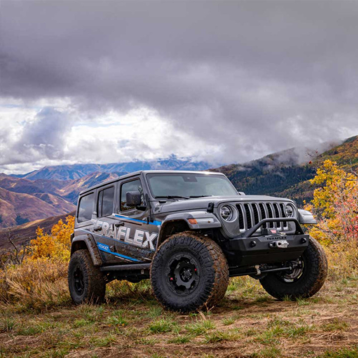 Suspension Lift Kit Alpine Rt3 Short Arm, TeraFlex Lift 3.5 Inch, Jeep Wrangler 2018 - Present - EDK.ro