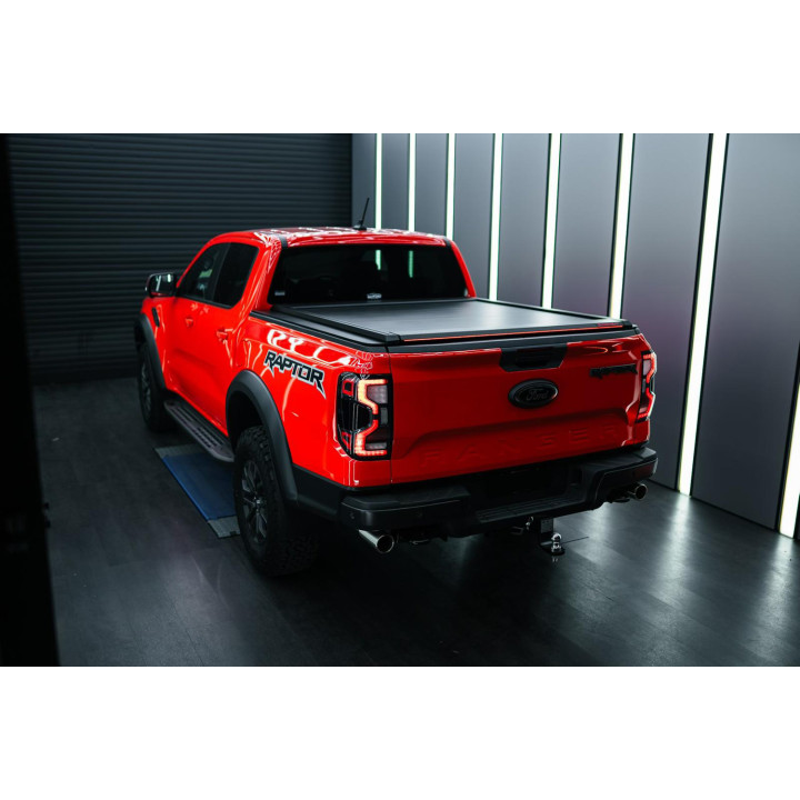 Electronically Assisted Roll Top Tonneau Bed Cover, Tessera 4x4 Roll+, Ford Ranger Raptor Double Cab 2023 - Present - EDK.ro
