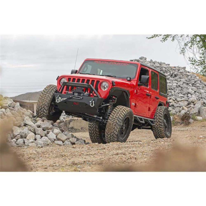 Suspension Long Arm Kit, Rough Country Lift 6 Inch, Jeep Wrangler 2018 - Present - EDK.ro