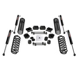 Suspension Lift Kit with 9550 Vss Shock Absorbers, TeraFlex Lift 2.5 Inch, Jeep Wrangler 2018 - Present - EDK.ro