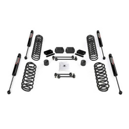 Suspension Lift Kit with 9550 Vss Shock Absorbers, TeraFlex Lift 2.5 Inch, Jeep Wrangler 2018 - Present - EDK.ro