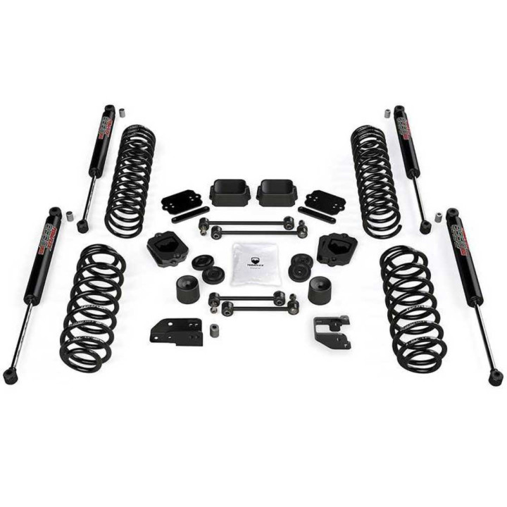 Kit Suspensie de Ridicare cu Amortizoare Vss 9550 Twin-tube, TeraFlex Lift 3.5 Inch, Jeep Wrangler 2018 - Prezent - EDK.ro