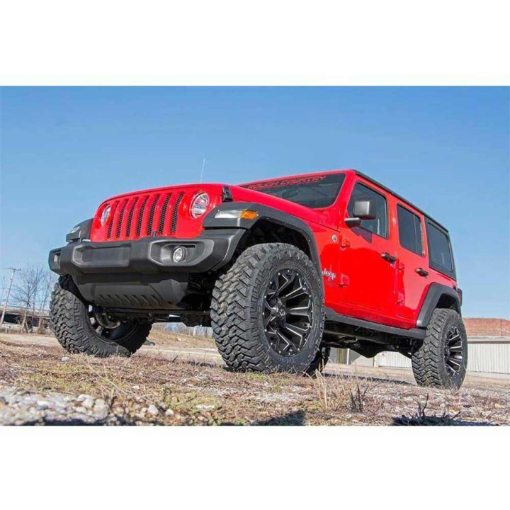 Suspension Lift Kit, Rough Country Lift 2.5 Inch, Jeep Wrangler 2018 - Present - EDK.ro
