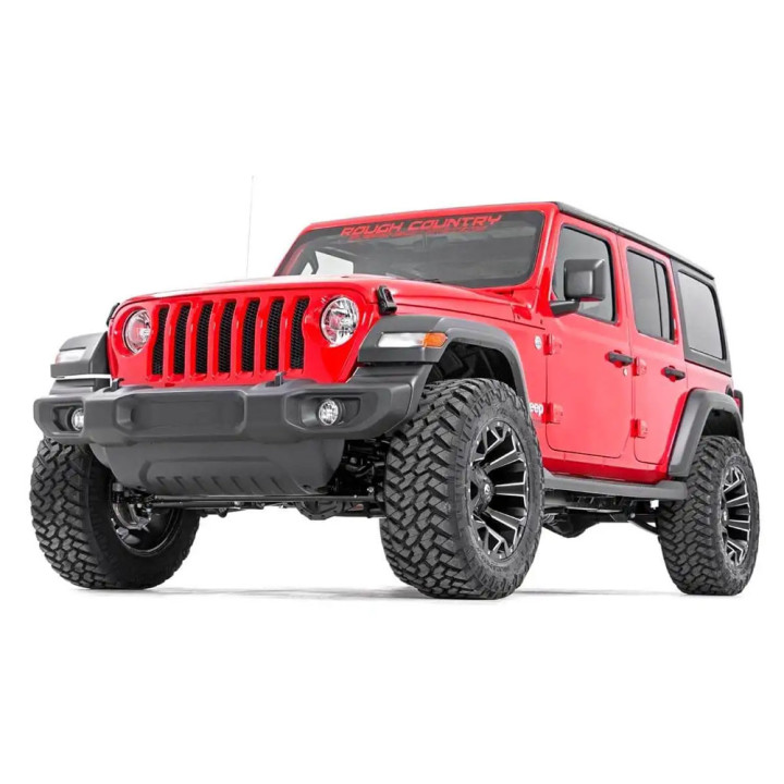 Kit Suspensie de Ridicare, Rough Country Lift 2.5 Inch, Jeep Wrangler 2018 - Prezent - EDK.ro
