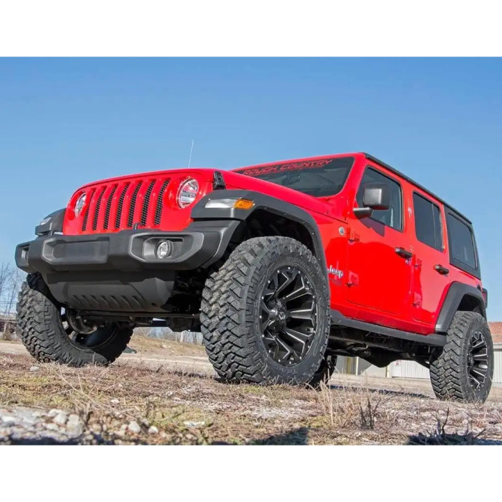 Kit Suspensie de Ridicare, Rough Country Lift 2.5 Inch, Jeep Wrangler 2018 - Prezent - EDK.ro