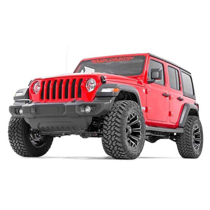 Kit Suspensie de Ridicare, Rough Country Lift 2.5 Inch, Jeep Wrangler 2018 - Prezent - EDK.ro