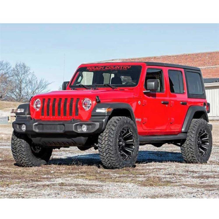 Suspension Lift Kit, Rough Country Lift 2.5 Inch, Jeep Wrangler 2018 - Present - EDK.ro