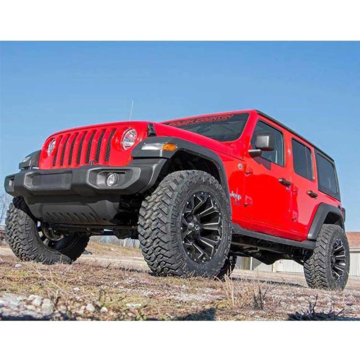 Kit Suspensie de Ridicare, Rough Country Lift 2.5 Inch, Jeep Wrangler 2018 - Prezent - EDK.ro