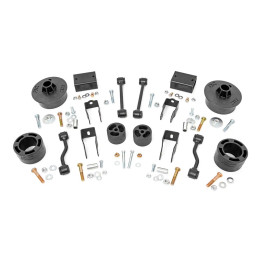 Suspension Lift Kit, Rough Country 2024 Lift 2.5 Inch, Jeep Wrangler 2018 - Present - EDK.ro