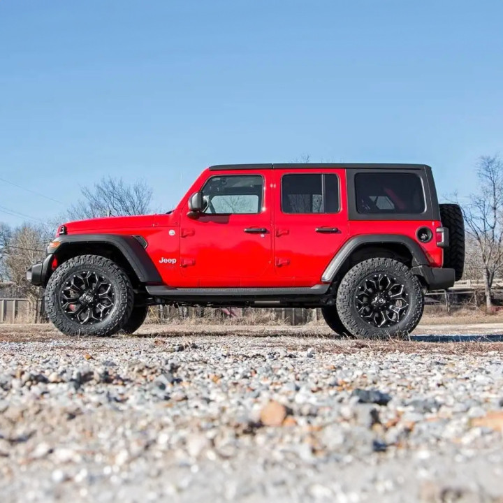 Suspension Lift Kit, Rough Country 2024 Lift 2.5 Inch, Jeep Wrangler 2018 - Present - EDK.ro