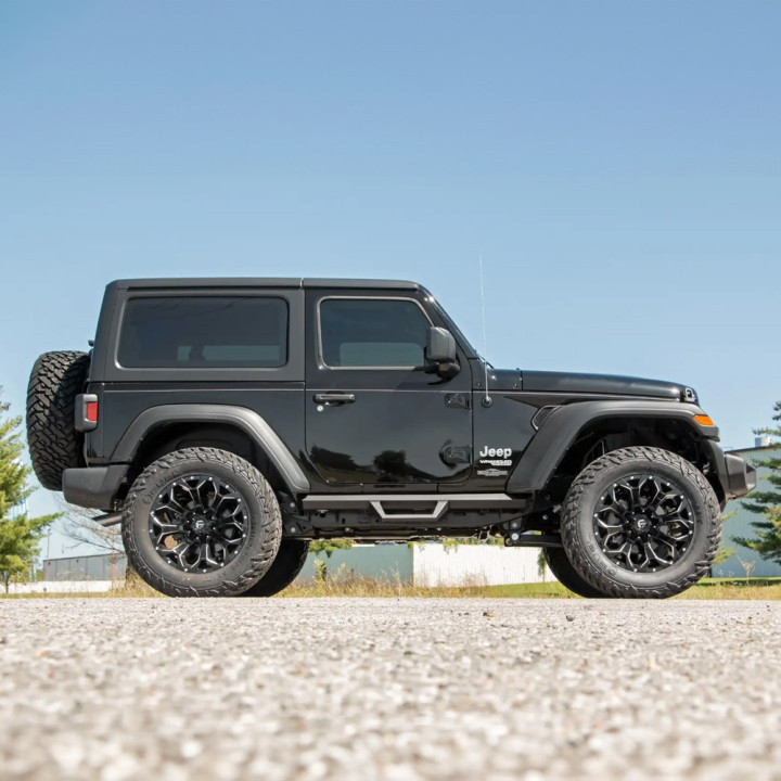 Kit Suspensie de Ridicare, Rough Country 2024 Lift 2.5 Inch, Jeep Wrangler 2018 - Prezent - EDK.ro