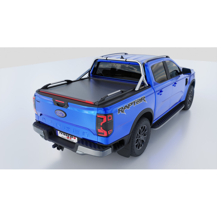 Închidere de Benă Tip Rulou Electric, Tessera 4x4 Roll+, Ford Ranger Raptor Cabină Dublă 2023 - Prezent - EDK.ro