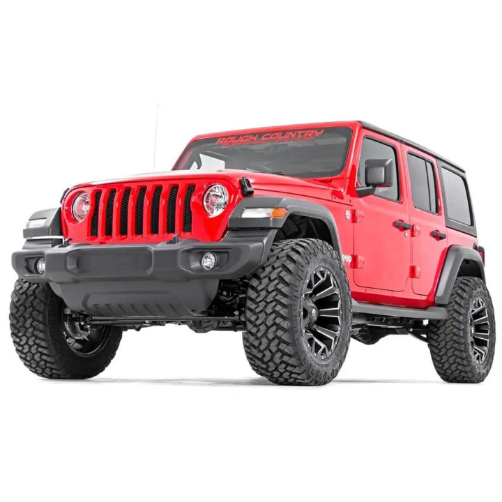 Suspension Lift Kit, Rough Country 2024 Lift 2.5 Inch, Jeep Wrangler 2018 - Present - EDK.ro