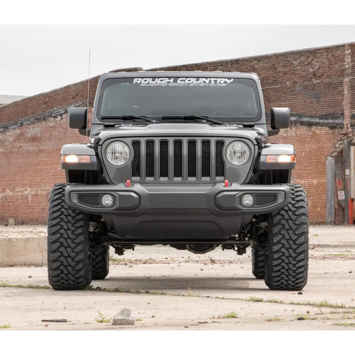 Suspension Lift Kit, Rough Country 2024 Lift 2.5 Inch, Jeep Wrangler 2018 - Present - EDK.ro
