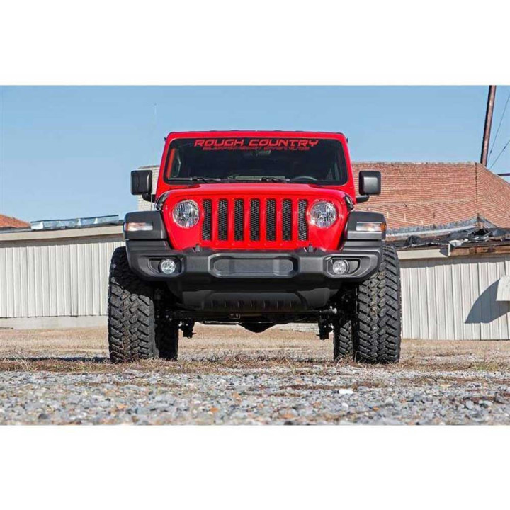 Suspension Lift Kit, Rough Country Rubicon Lift 2.5 Inch, Jeep Wrangler 2018 - Present - EDK.ro