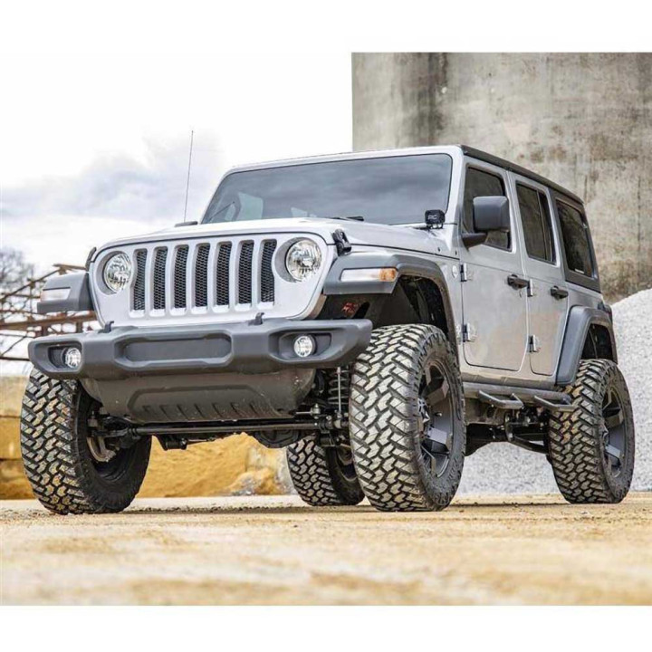 Body Lift, Rough Country Lift 1.25 Inch, Jeep Wrangler 2018 - Present - EDK.ro