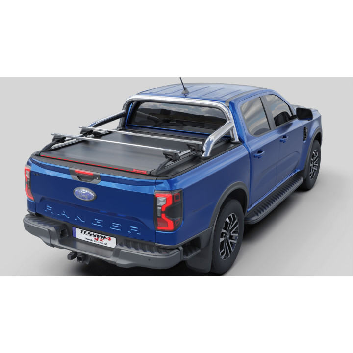 Închidere de Benă Tip Rulou Electric, Tessera 4x4 Roll+, Ford Ranger XLT Cabină Dublă 2023 - Prezent - EDK.ro