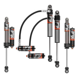 Shocks Set, FOX Factory Performance Elite 2.5 Reservoir Adjustable DSC Lift 2-3 Inch, Jeep Wrangler 2018 - Present - EDK.ro