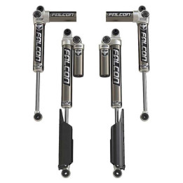 Shocks Set, TeraFlex Falcon Series SP2 3.1 Piggyback Petrol Lift 0-1.5 Inch, Jeep Wrangler 2018 - Present - EDK.ro