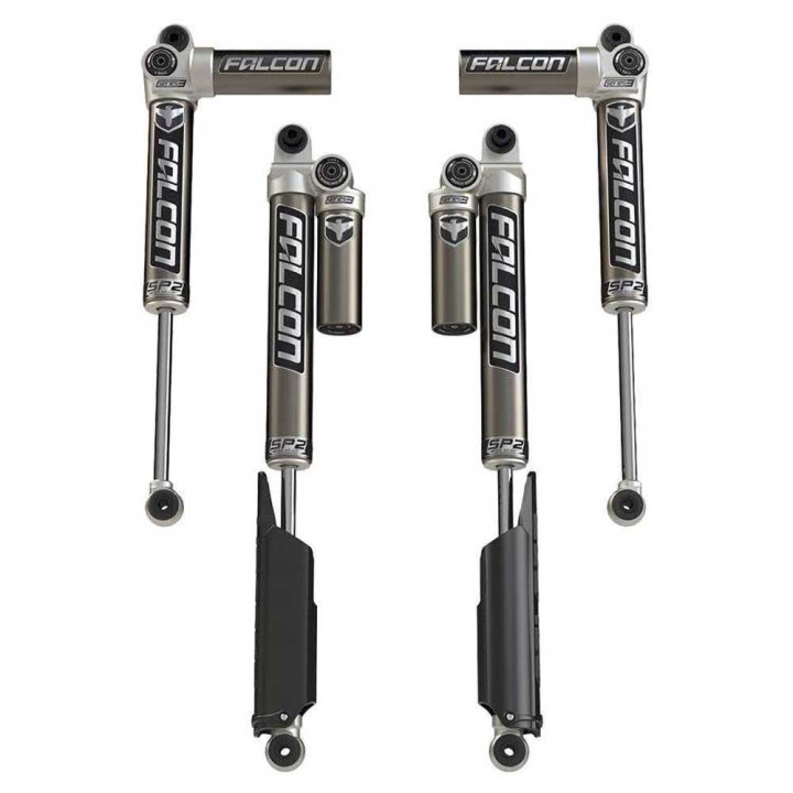 Set Amortizoare, TeraFlex Falcon Series SP2 3.1 Piggyback Benzină Lift 0-1.5 Inch, Jeep Wrangler 2018 - Prezent - EDK.ro