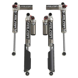 Shocks Set, TeraFlex Falcon Series SP2 3.3 Fast Adjust Piggyback Petrol Lift 2-4.5 Inch, Jeep Wrangler 2018 - Present - EDK.ro