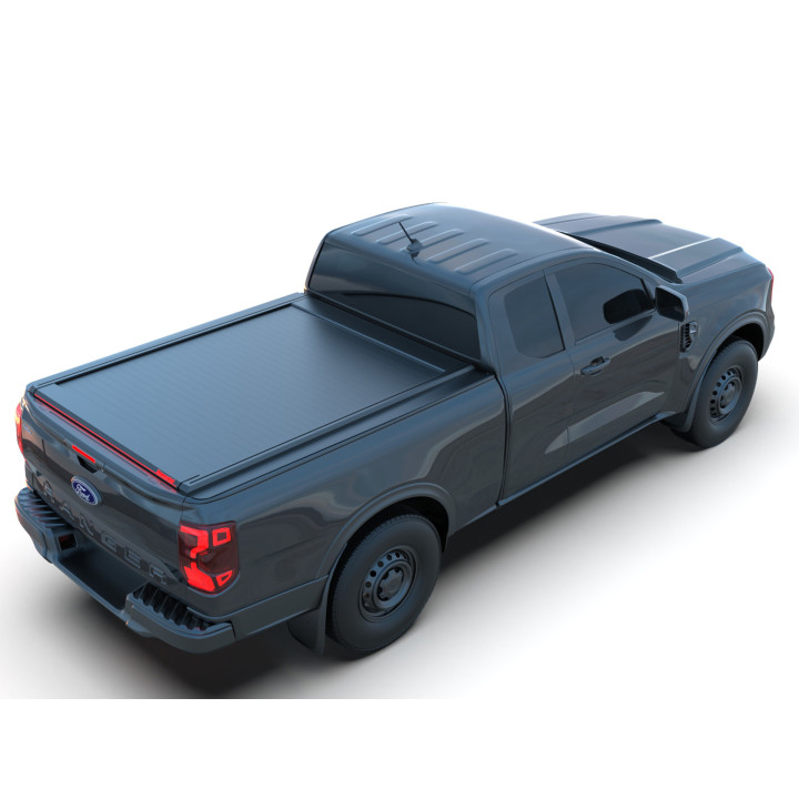 Electronically Assisted Roll Top Tonneau Bed Cover, Tessera 4x4 Roll+, Ford Ranger Limited Extra Cab 2023 - Present - EDK.ro
