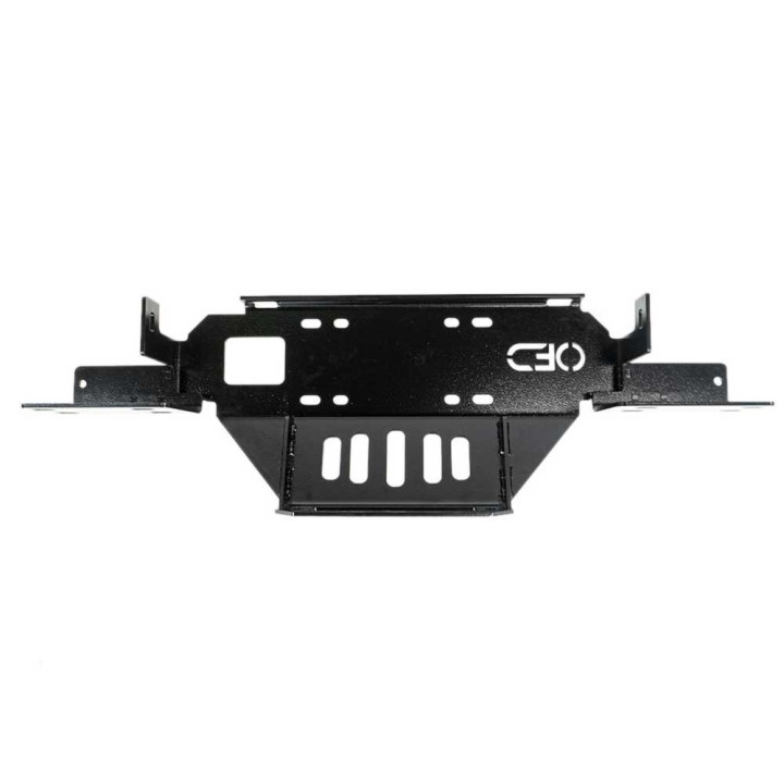 Steel Winch Plate for OEM Eu Bumper, OFD, Jeep Wrangler 2018 - Present - EDK.ro