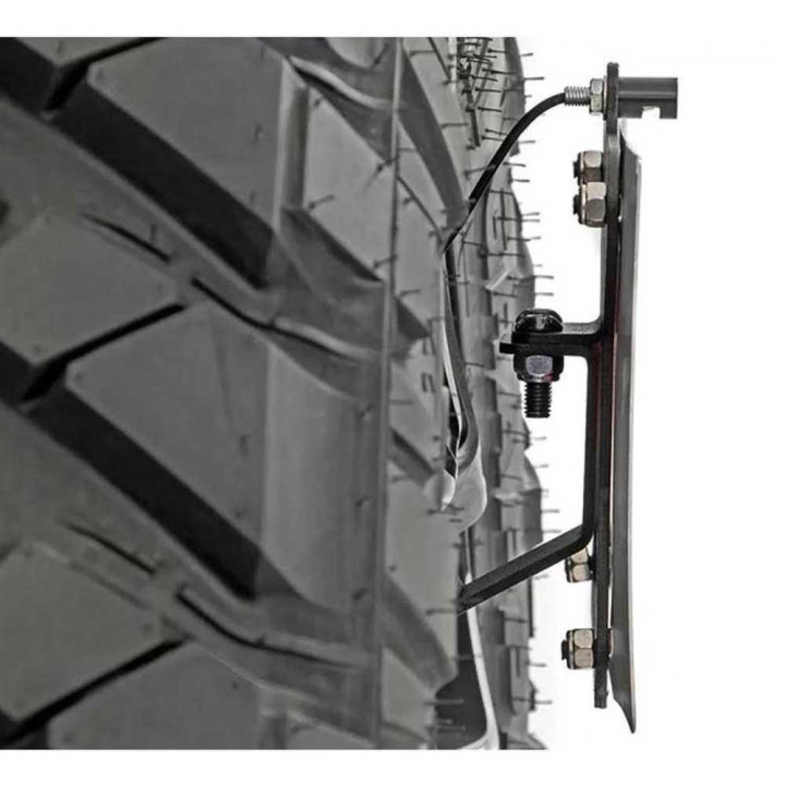 Adaptor de Relocare a Plăcuței de Înmatriculare cu Lumină LED, Rough Country, Jeep Wrangler 2018 - Prezent - EDK.ro