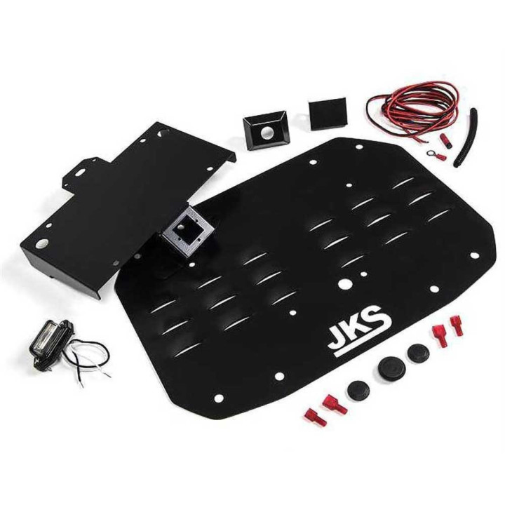 Capac Orificiu de Ventilație Hayon cu Suport pentru Plăcuță de Înmatriculare, JKS, Jeep Wrangler 2018 - Prezent - EDK.ro