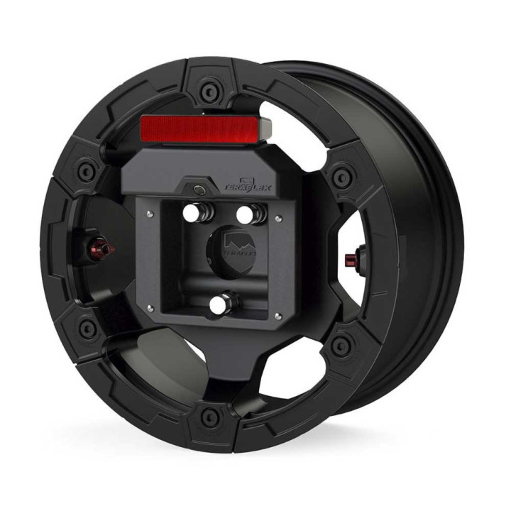 Kit de Relocare a Plăcuțelor de Înmatriculare, TeraFlex, Jeep Wrangler 2018 - Prezent - EDK.ro