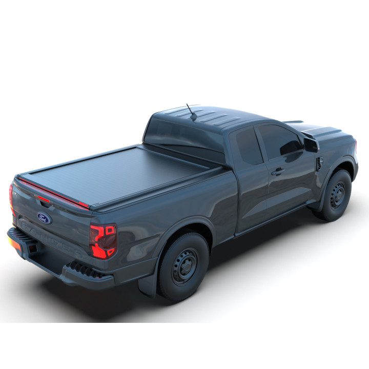 Electronically Assisted Roll Top Tonneau Bed Cover, Tessera 4x4 Roll+, Ford Ranger Limited Extra Cab 2023 - Present - EDK.ro