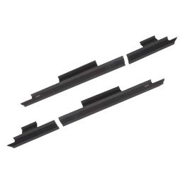 Sill/side Panels Set, Bushwacker Rocker, Jeep Wrangler 2018 - Present - EDK.ro