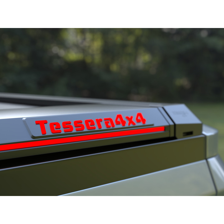Electronically Assisted Roll Top Tonneau Bed Cover, Tessera 4x4 Roll+, Ford Ranger Limited Extra Cab 2023 - Present - EDK.ro