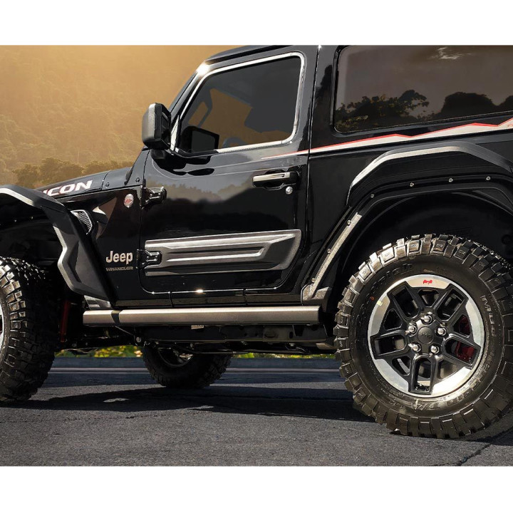 Set Bandouri Portiere, Air Design, Jeep Wrangler 2018 - Prezent - EDK.ro